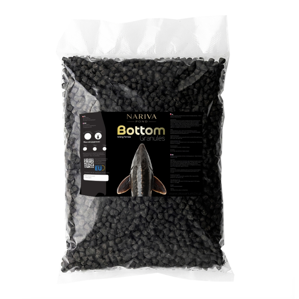 Nariva Bottom Granules L 1kg - Pokarm dla jesiotra i dużych ryb dennych.jpg